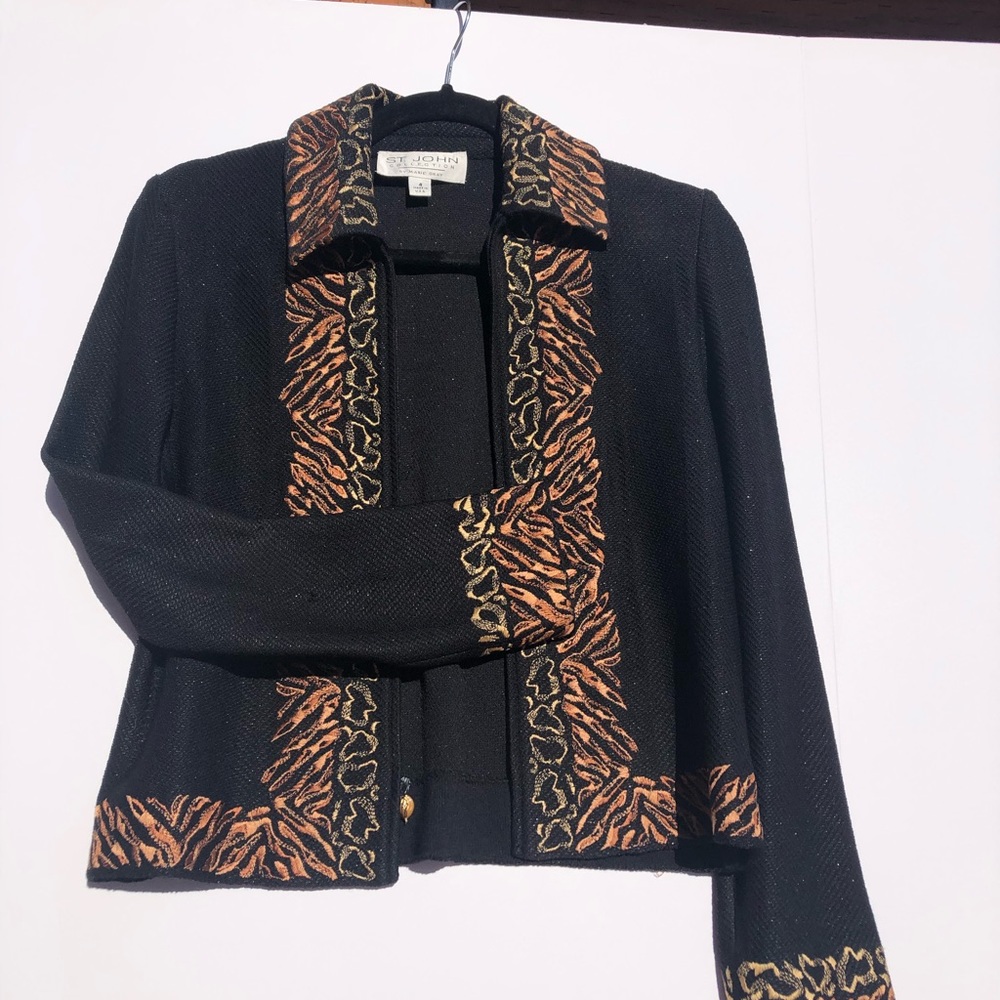 St Johns Collection embroidered jacket